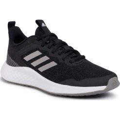 Buty adidas - Fluidstreet FW1714 Black. Czarne buty sportowe damskie Adidas, bez wzorów, z tworzywa sztucznego, sportowe, do biegania. Za 249,00 zł.