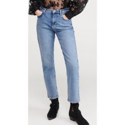 Jeansy boyfriend - Niebieski. Niebieskie jeansy damskie Reserved. Za 119,99 zł.