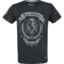 Black Sabbath EMP Signature Collection T-Shirt ciemnoszary. Szare t-shirty męskie z nadrukiem Black Sabbath, m, z okrągłym kołnierzem. Za 144,90 zł.