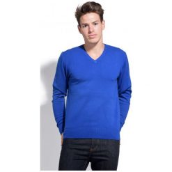 William De Faye Sweter Męski Xxl Niebieski. Niebieskie swetry klasyczne męskie marki William de Faye, m, z kaszmiru, dekolt w kształcie v. Za 259,00 zł.