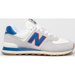 New Balance - Buty ML574ERH. Szare sneakersy męskie New Balance, ze skóry, na sznurówki. W wyprzedaży za 269,90 zł.