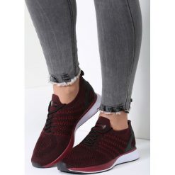 Buty sportowe damskie: Bordowe Buty Sportowe Feelings