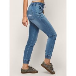 Jeansy Jogger Fit Diamante Wear 4976. Niebieskie jeansy męskie Diamante Wear, xxl, bez wzorów. W wyprzedaży za 149,00 zł.