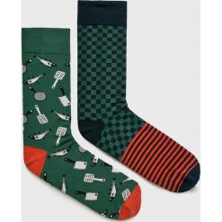 Medicine - Skarpety Xmass (2-pack). Szare skarpetki męskie MEDICINE, bez wzorów, z elastanu. Za 29,90 zł.