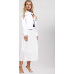 Biała Spódnica Resale. Białe spódniczki damskie other, s, bez wzorów, midi. Za 79,99 zł.