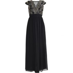 Sista Glam CRISTIANA Suknia balowa black. Czarne sukienki damskie marki Sista Glam, bez wzorów, z poliesteru, wizytowe, bez kołnierzyka, bez rękawów. W wyprzedaży za 389,40 zł.