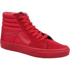Vans sk8-Hi vts9hew 38,5 Czerwone. Czerwone buty sportowe męskie marki Vans, ze skóry, vans sk8. W wyprzedaży za 299,99 zł.