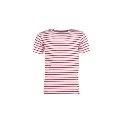 T-shirty z krótkim rękawem Armor Lux TALOPO. Białe t-shirty męskie Armor lux, s, bez wzorów, bez kołnierzyka, krótkie. Za 84,50 zł.