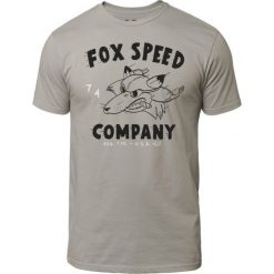 FOX T-Shirt Męski Bomber Ss Premium Tee Xl Szary. Szare koszulki męskie marki FOX, xl, bez wzorów, z bawełny, bez kołnierzyka, krótkie. Za 117,00 zł.