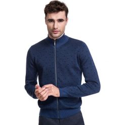 Sweter OSCAR SWGS000316. Pomarańczowe swetry męskie Giacomo Conti, m, bez wzorów, z bawełny, bez kołnierzyka, bez kaptura. Za 249,00 zł.