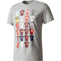 Adidas Koszulka CL History szara r. M (BP7277). Szare t-shirty męskie Adidas, m. Za 87,38 zł.