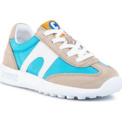 Sneakersy CAMPER - Driftie Kids K800386-001 M Multicolor. Brązowe półbuty dziewczęce Camper, na sznurówki. W wyprzedaży za 169,00 zł.