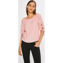 Only - Bluzka. Szare bluzki asymetryczne ONLY, z dzianiny, casualowe. W wyprzedaży za 89,90 zł.