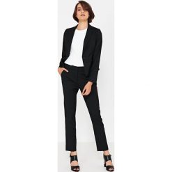 Simple - Żakiet. Szare marynarki i żakiety damskie marki Simple, z elastanu, eleganckie. Za 649,90 zł.