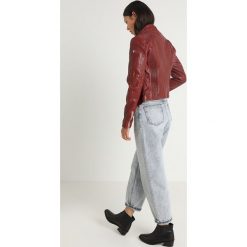 Gipsy ELYA LAWOV Kurtka skórzana ox red. Czerwone kurtki damskie marki Gipsy, z materiału. Za 759,00 zł.