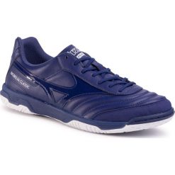 Buty MIZUNO - Morelia Salsa Classic In Q1GA190214 Granatowy. Niebieskie buty sportowe męskie Mizuno, ze skóry ekologicznej, bez zapięcia. Za 339,00 zł.