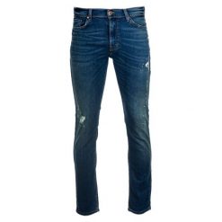 Mustang Jeansy Męskie Vegas 32/32 Ciemny Niebieski. Niebieskie spodnie męskie Mustang, m, bez wzorów, z jeansu. W wyprzedaży za 312,00 zł.