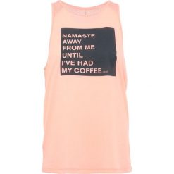 Topy sportowe damskie: Lorna Jane NAMASTE AWAY TANK Koszulka sportowa neon peach/melba marl