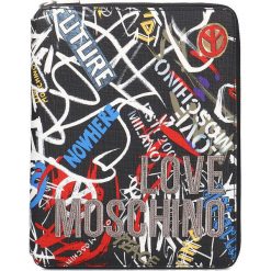 Love Moschino - Etui Damskie - JC5312PP16LN0000 Uni. Szare etui damskie marki Love Moschino. Za 370,30 zł.