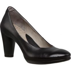 Półbuty ECCO - Sculptured 75 24260301001 Black. Czarne półbuty damskie ecco, bez wzorów, ze skóry, bez obcasa, na obcasie, bez zapięcia. W wyprzedaży za 309,00 zł.