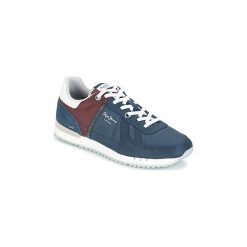 Buty Pepe jeans TINKER ZERO SEAL. Białe trampki męskie Pepe Jeans, bez wzorów, z jeansu, bez zapięcia. Za 263,20 zł.