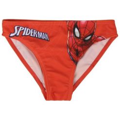 Disney Kąpielówki Chłopięce Spiderman 110 Czerwone. Czerwone bielizna chłopięca Disney, z napisami. Za 33,00 zł.