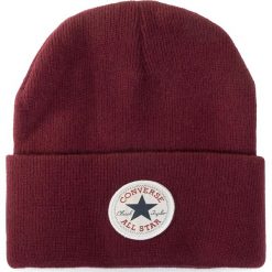 Czapka CONVERSE - 10019012-A04 613. Czerwone czapki damskie Converse, na zimę, bez wzorów, z materiału. Za 79,00 zł.