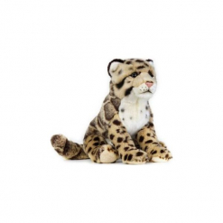 Maskotka DANTE National Geographic Pantera mglista dziecko. Brązowe przytulanki i maskotki marki DANTE, z materiału. Za 79,90 zł.