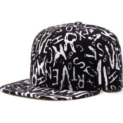 Czapki z daszkiem męskie: Czapka męska snapback czarna (hx0219)