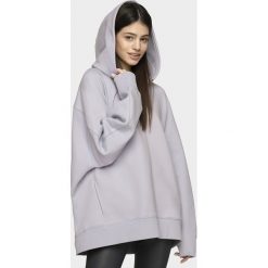 Bluza oversize damska. Bluzy damskie m, bez wzorów, z dzianiny, bez rękawów, z kapturem. Za 169,99 zł.