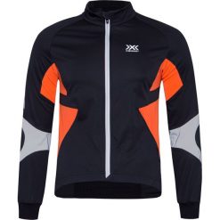 Kurtka X-BIONIC BIKING MAN WINTER SPHEREWIND LIGHT. Czarne bluzy męskie X BIONIC, bez wzorów, ze skóry, bez kaptura, rowerowe. W wyprzedaży za 805,00 zł.