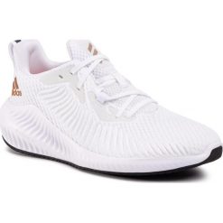 Buty adidas - Alphabounce 3 W EG1386 Ftwwht/Coppmt/Cblack. Białe buty sportowe damskie Adidas, bez wzorów, z tworzywa sztucznego, sportowe, do biegania, adidas alphabounce. Za 399,00 zł.