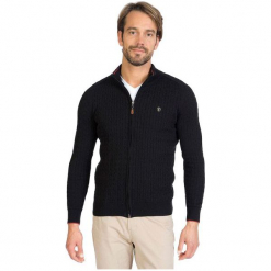 Sir Raymond Tailor Sweter Męski, M, Czarny. Czarne swetry męskie Sir Raymond Tailor, m, bez wzorów, bez kołnierzyka, bez kaptura. W wyprzedaży za 189,00 zł.