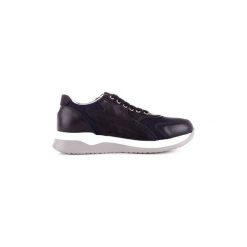 Buty Paciotti 4us TTDU2TRF. Niebieskie trampki męskie Paciotti 4us, bez wzorów, bez zapięcia. Za 635,49 zł.