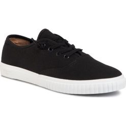 Tenisówki TIMBERLAND - Newport Bay Oxford TB0A28KY001 Black Canvas. Czarne półbuty damskie Timberland, bez wzorów, ze skóry, bez obcasa, na płaskiej podeszwie, bez zapięcia. Za 289,00 zł.