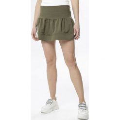 Khaki Spódnica Coraedenah. Brązowe spódniczki damskie Born2be, s, bez wzorów, mini. W wyprzedaży za 44,99 zł.