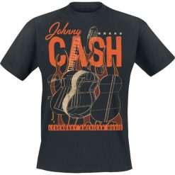 T-shirty męskie: Johnny Cash Legendary American Music T-Shirt czarny