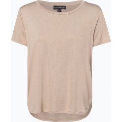 Franco Callegari - T-shirt damski, beżowy. Brązowe t-shirty damskie Franco Callegari, bez wzorów, z dżerseju, bez kołnierzyka. Za 49,95 zł.