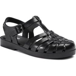 Sandały MELISSA - Possession Ad 32408 Black 01003. Czarne klapki damskie Melissa, bez wzorów, z tworzywa sztucznego, bez obcasa, na obcasie. W wyprzedaży za 199,00 zł.