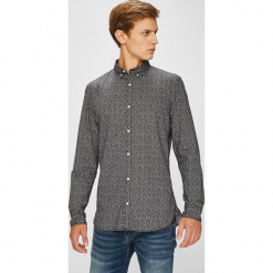 Produkt by Jack & Jones - Koszula. Szare koszule męskie PRODUKT by Jack & Jones, s, bez wzorów, z bawełny, casualowe, button down, z długim rękawem. W wyprzedaży za 49,90 zł.