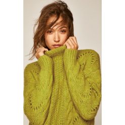 Medicine - Sweter Acid Bouquet. Żółte swetry damskie MEDICINE, s, bez wzorów, z poliesteru, bez rękawów, bez kaptura. Za 139,90 zł.