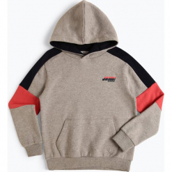 Jonas Nielsen Stockholm - Chłopięca bluza nierozpinana, szary. Szare bluzy chłopięce rozpinane Jonas Nielsen Stockholm, z kapturem. Za 169,95 zł.