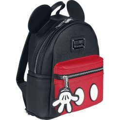 Plecaki damskie: Myszka Miki i Minnie Loungefly - Suit Plecak czerwony/czarmy