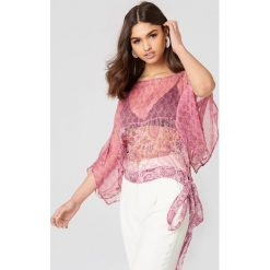 Bluzy damskie: Twinset Bluza In Tessuto – Pink,Multicolor
