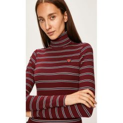 Polo Ralph Lauren - Sweter. Brązowe swetry damskie Polo Ralph Lauren, s, bez wzorów, z elastanu, z krótkim rękawem. Za 429,90 zł.