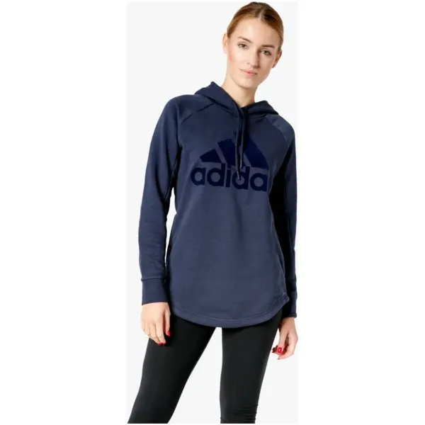 Adidas Bluza W Sid Oh Hoodie , granatowy, rozmiar S. Niebieskie bluzy damskie Adidas, s, z aplikacjami, z bawełny, bez rękawów, bez kaptura. W wyprzedaży za 179,99 zł.