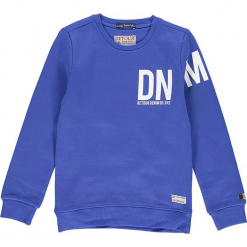 Bluza w kolorze niebieskim. Niebieskie bluzy niemowlęce Retour Denim de Luxe, z nadrukiem. W wyprzedaży za 105,95 zł.