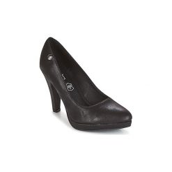 Czółenka LPB Shoes ANNA. Czarne czółenka damskie marki LPB Shoes, bez wzorów, bez obcasa. Za 207,20 zł.