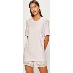 Calvin Klein Underwear - T-shirt piżamowy (2 pack). Różowe piżamy damskie Calvin Klein Underwear, s, bez wzorów, z elastanu, bez rękawów. Za 159,90 zł.