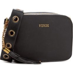Torebka VERDE - 16-0004303 Black. Czarne listonoszki damskie Verde. Za 139,00 zł.
